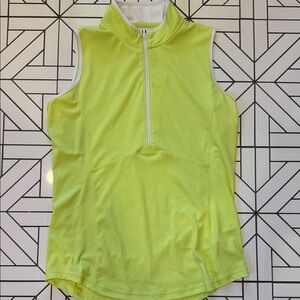 FootJoy Neon Yellow Sleeveless Top